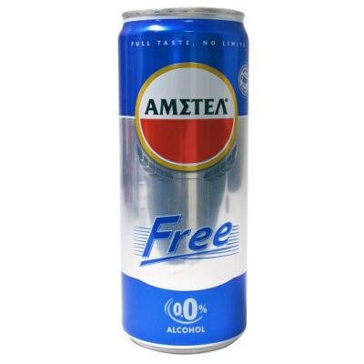 AMSTEL FREE ΜΠΥΡΑ 330ML ΚΟΥΤΙ