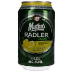 ΜΥΘΟΣ RADLER ΜΠΥΡΑ 330ML ΚΟΥΤΙ