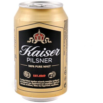 ΚΑΙSER ΜΠΥΡΑ 330ML ΚΟΥΤΙ