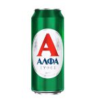 ΑΛΦΑ ΜΠΥΡΑ 500ML ΚΟΥΤΙ