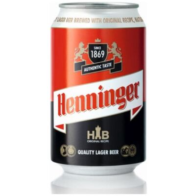 HENNINGER ΜΠΥΡΑ 330ML ΚΟΥΤΙ