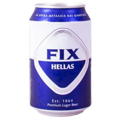 FIX ΜΠΥΡΑ 330ML ΚΟΥΤΙ