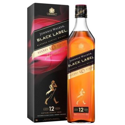 JOHNNIE WALKER BLACK ΟΥΙΣΚΙ 12 ΕΤΩΝ SHERRY FINISH 700ml