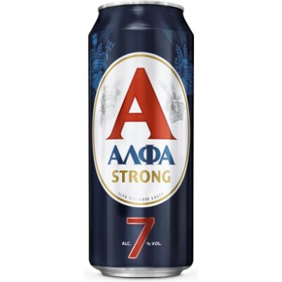 ΜΠΥΡΑ ΑΛΦΑ STRONG 7% 500ML
