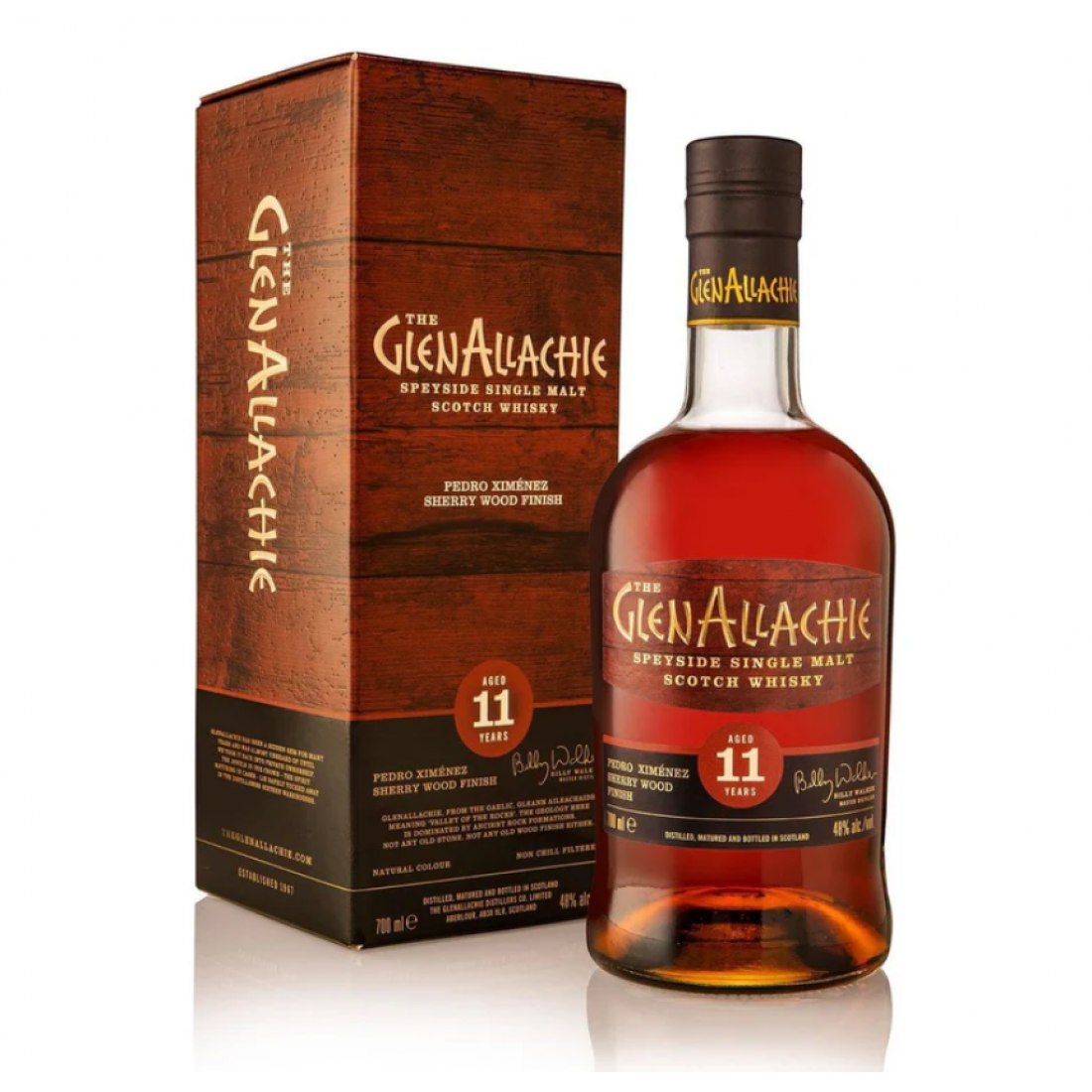 GLEN11SWFPX-1100x1100 GLENALLACHIE ΟΥΙΣΚΙ 11 ΕΤΩΝ PX SHERRY WOOD FINNISH 700ML - Image 1
