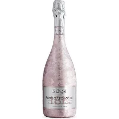 SENSI 18K MOSCATO ROSE DOLCE 750ML