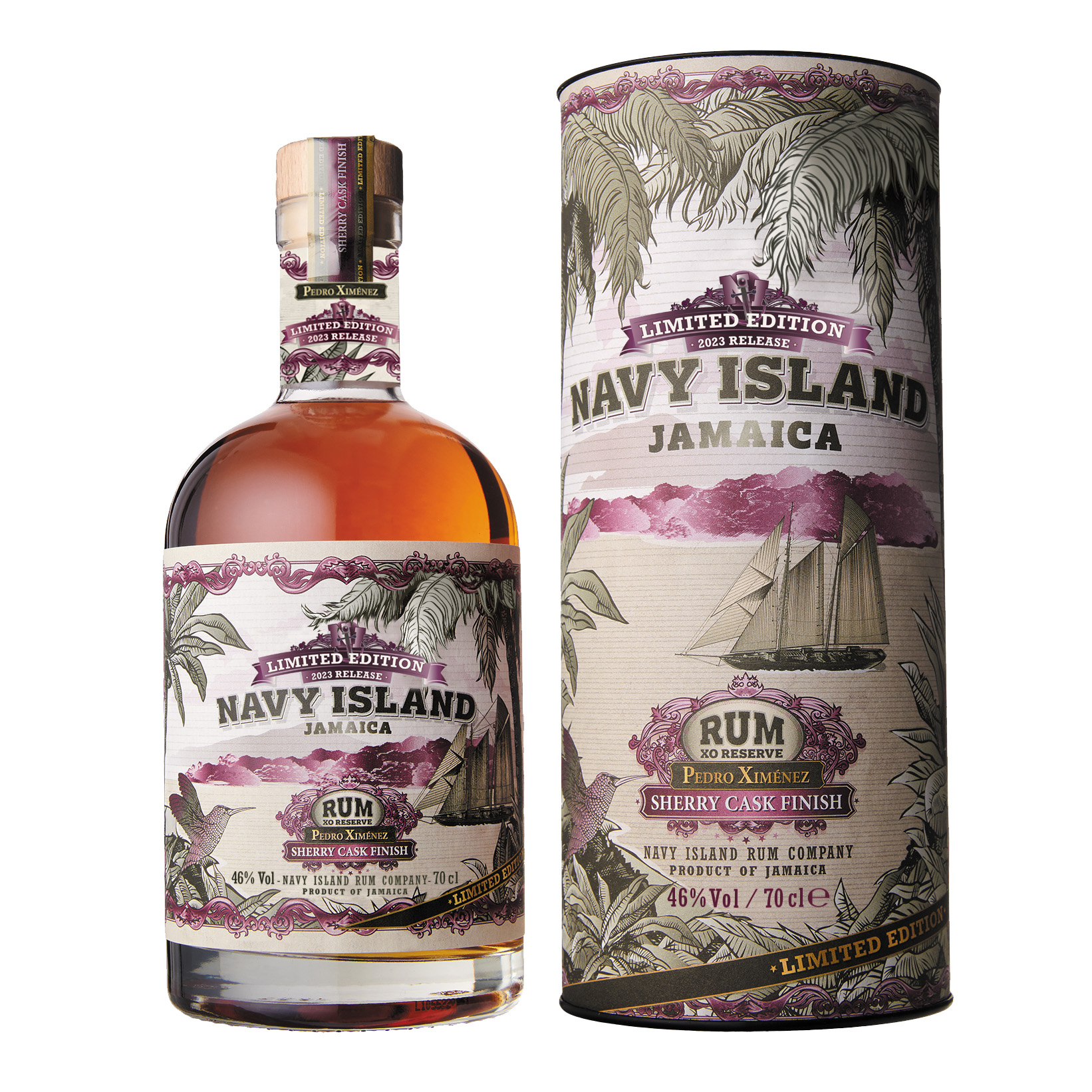 NAVY ISLAND PX ΡΟΥΜΙ SHERRY CASK FINNISH 700ML - Image 1