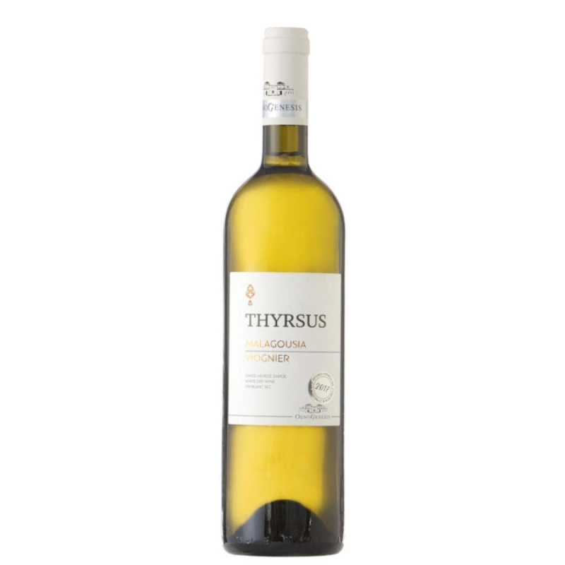 THYRSUS ΟΙΝΟΓΕΝΕΣΙΣ THYRSUS ΜΑΛΑΓΟΥΖΙΑ - VIOGNIER 750ML - Image 1