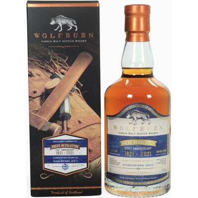 WOLFBURN ΟΥΙΣΚΙ GREEK REVOLUTION 700ML