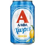 ΜΠΥΡΑ ΑΛΦΑ FREE 0% ΜΕ ΛΕΜΟΝΙ 330ML