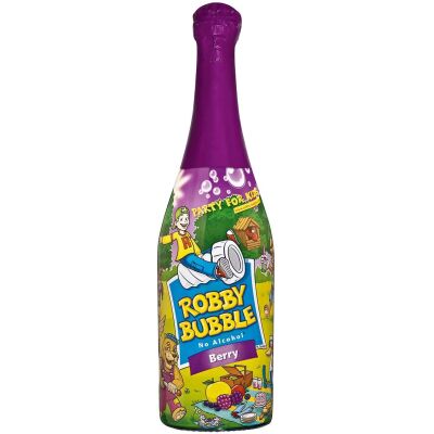ROBBY BUBBLE BERRY ΠΑΙΔΙΚΗ ΣΑΜΠΑΝΙΑ 750ML