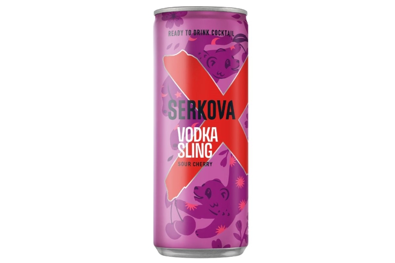 sling810 RTD SERKOVA VODKA SLING SOUR CHERRY 250ML - Image 1