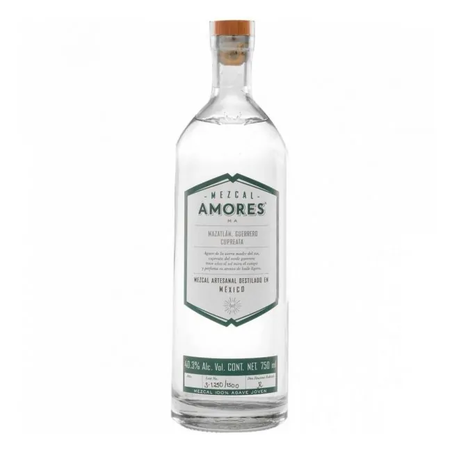 MEZCAL 1 MEZCAL AMORES CUPREATA JOVEN 700ML - Image 1