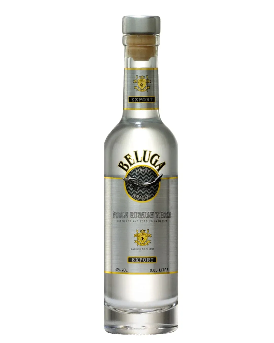 beluga-noble-vodka-miniature-5-cl-spirit-miniatures-1112347838 BELUGA ΒΟΤΚΑ 50ML - Image 1