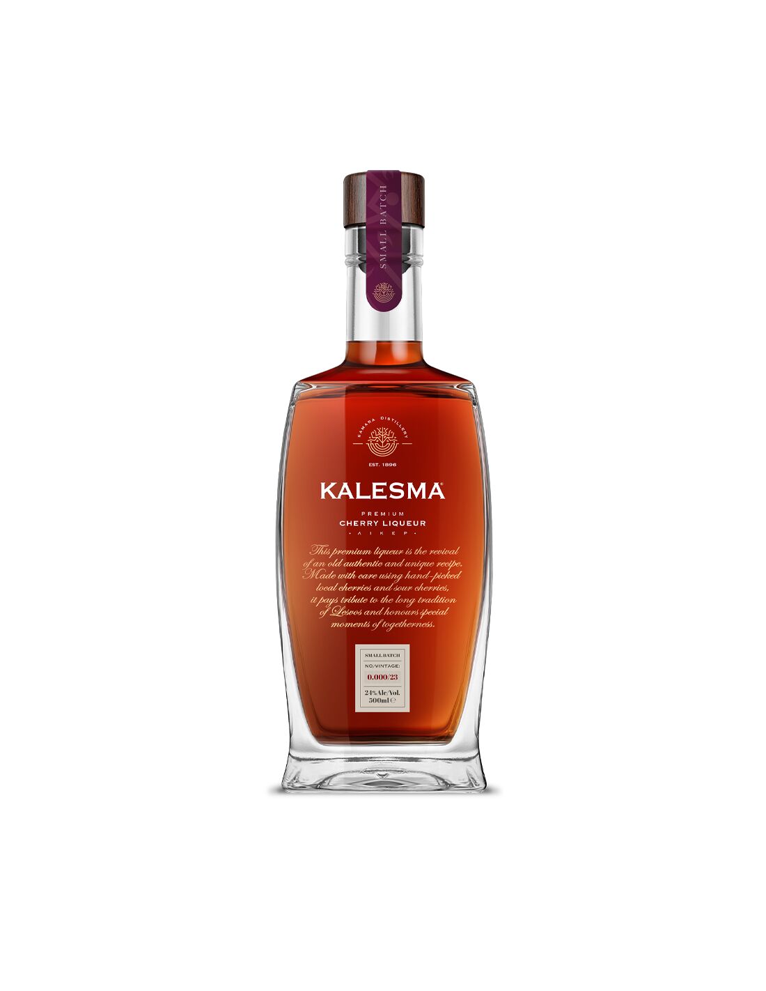 kalesma-premium-cherry-liquer-24-50cl KALESMA PREMIUM CHERRY ΛΙΚΕΡ 50ML - Image 1