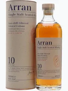 ARRAN ARRAN SINGLE MALT 10 YEARS OLD ΟΥΙΣΚΙ 700ML - Image 1