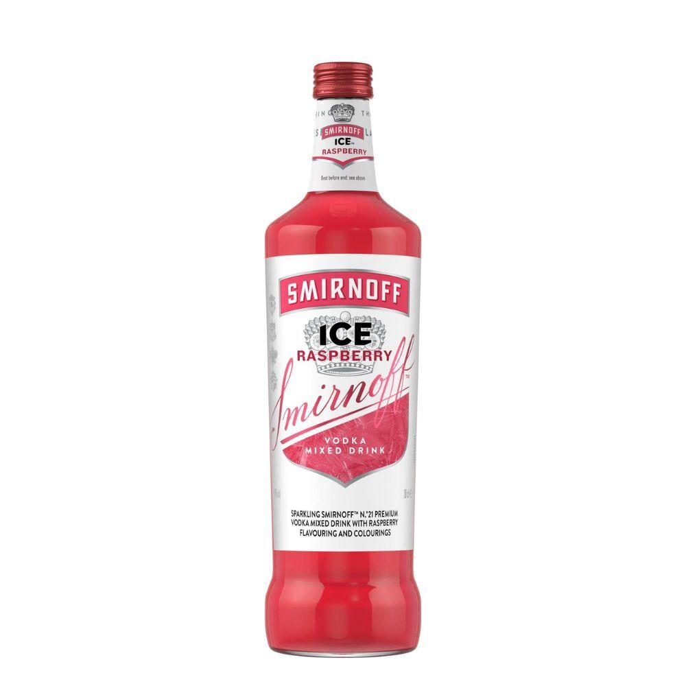 SMIRNOFF ICE R SMIRNOFF ICE RASPBERRY RTD 700ML - Image 1