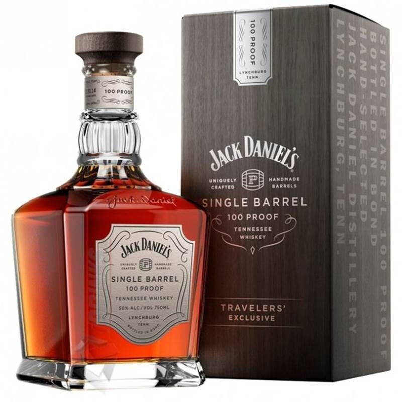 proof JACK DANIEL'S SINGLE BARREL 100 PROOF 700ML - Image 1